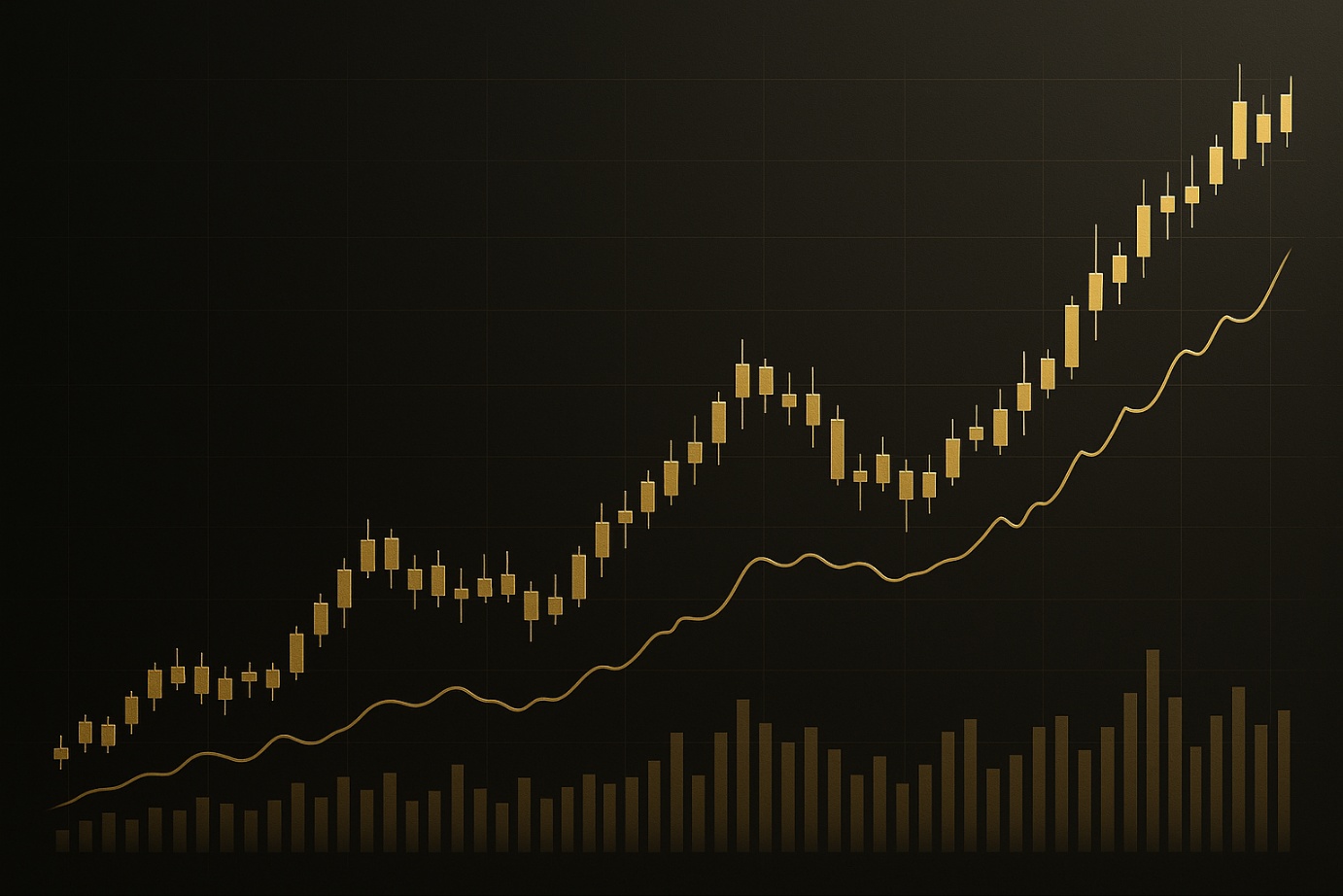 Trading Chart Mockup